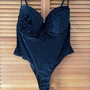 One Piece Black Lingerie